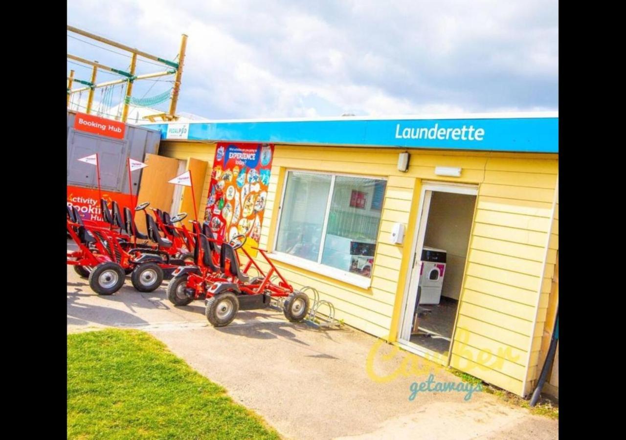 Mp768 - Camber Sands Holiday Park - Huge Lodge - Small Dog Friendly - Sleeps 8 Exteriör bild