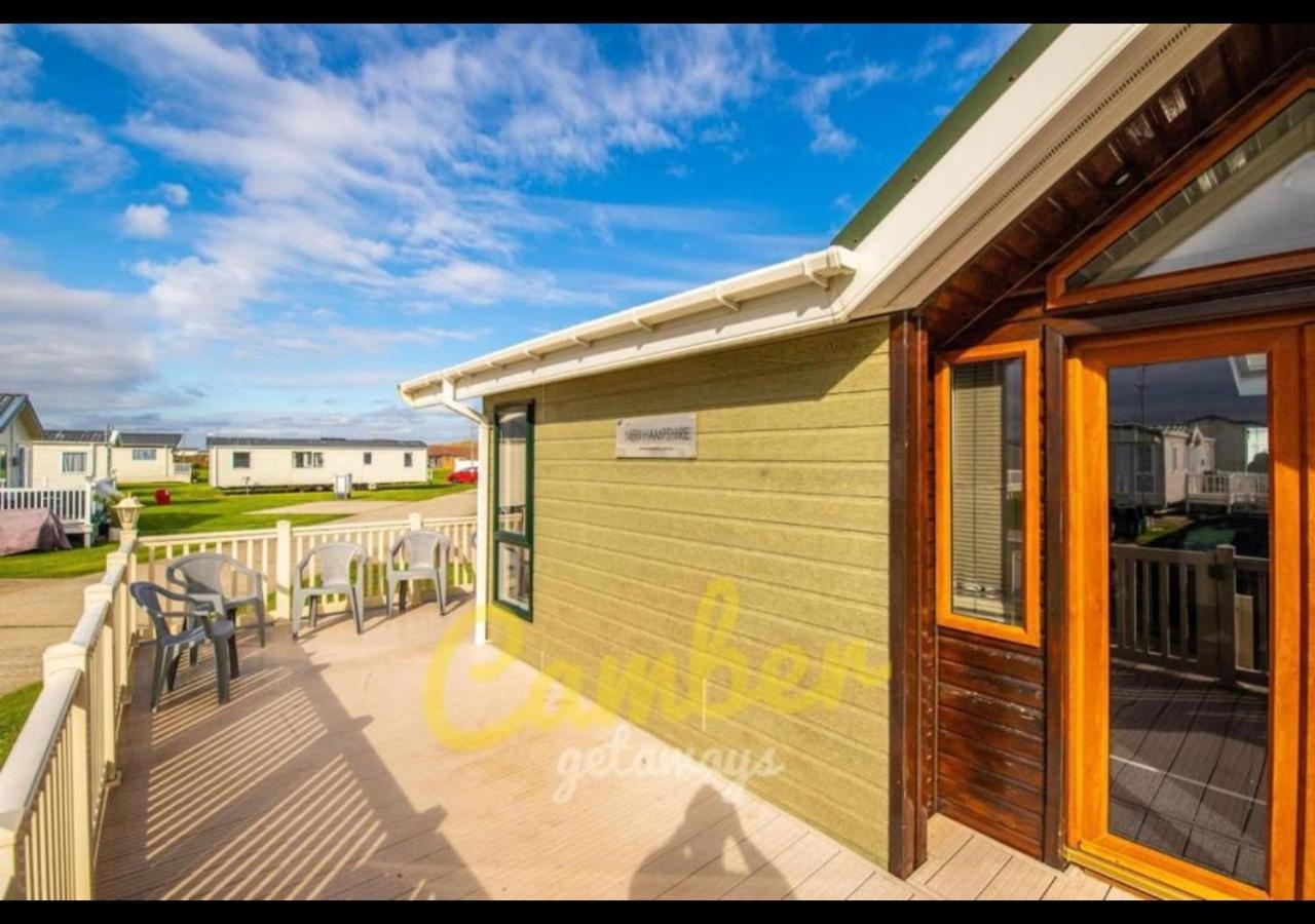 Mp768 - Camber Sands Holiday Park - Huge Lodge - Small Dog Friendly - Sleeps 8 Exteriör bild